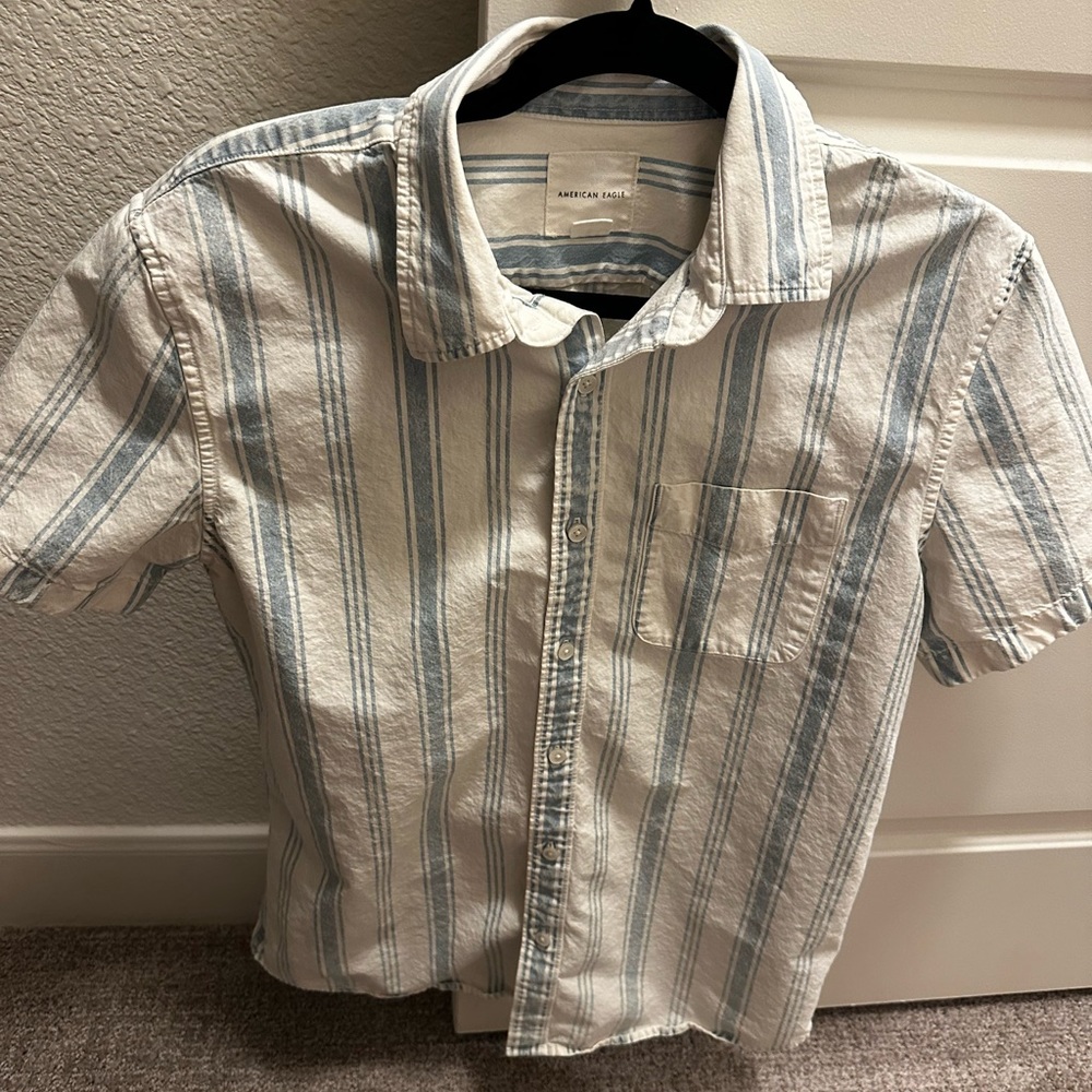 American Eagle Button Down, Mens, M